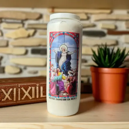 Neuvaine Notre-Dame de la Merci – Bougie de prière 9 jours