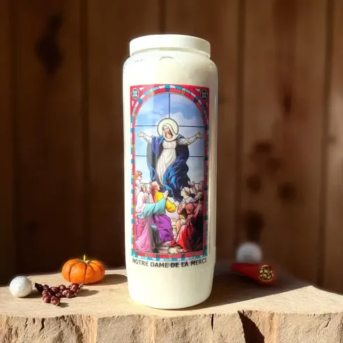 Neuvaine Notre-Dame de la Merci – Bougie de prière 9 jours