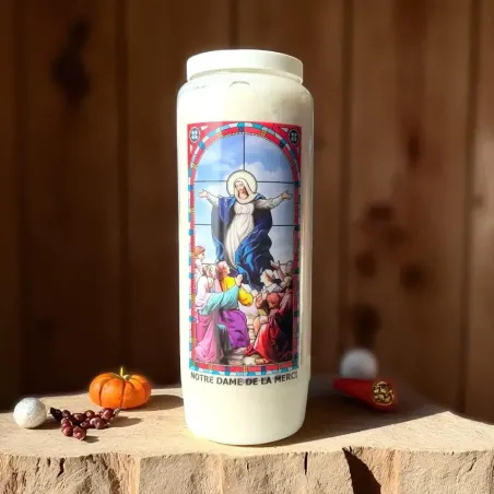 Neuvaine Notre-Dame de la Merci – Bougie de prière 9 jours