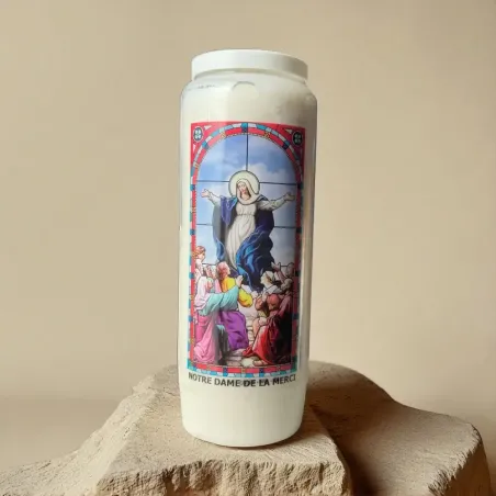 Neuvaine Notre-Dame de la Merci – Bougie de prière 9 jours
