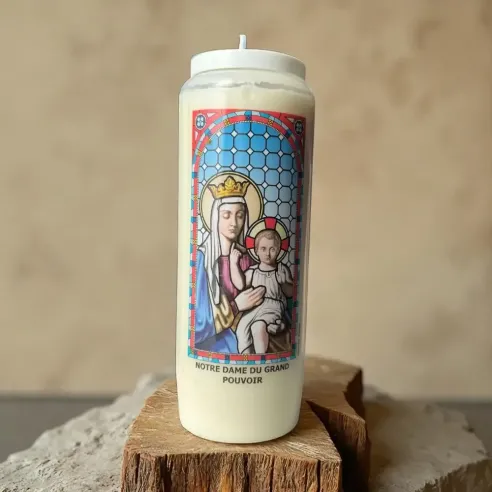 Neuvaine Notre-Dame du Grand Pouvoir – Bougie de prière