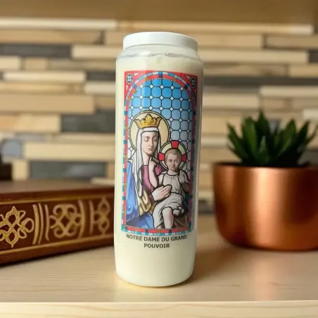 Neuvaine Notre-Dame du Grand Pouvoir – Bougie de prière