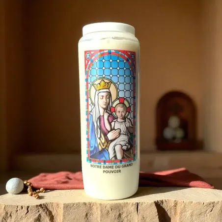 Neuvaine Notre-Dame du Grand Pouvoir – Bougie de prière