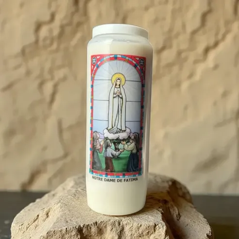 Neuvaine Notre-Dame de Fatima – Bougie de prière sacrée