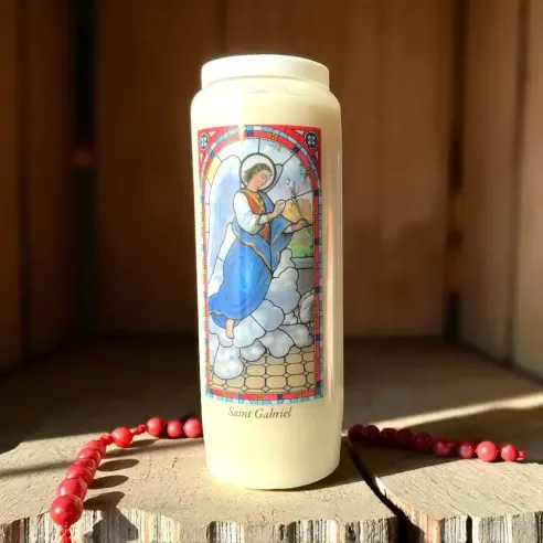Neuvaine Saint Gabriel – Bougie de prière 9 jours
