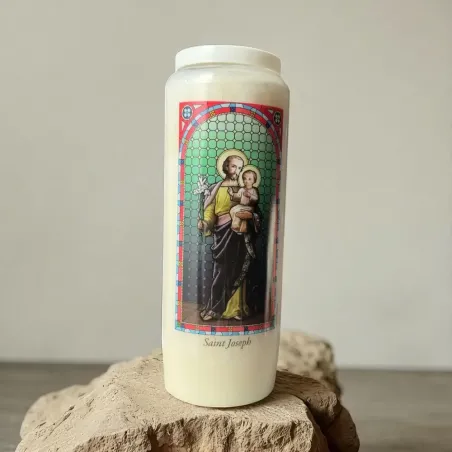 Neuvaine Saint Joseph – Bougie de prière pour la famille