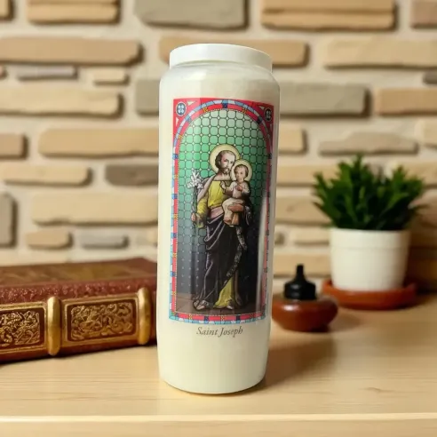 Neuvaine Saint Joseph – Bougie de prière pour la famille