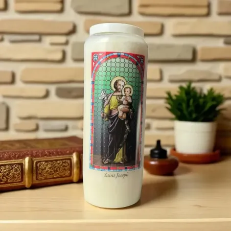 Neuvaine Saint Joseph – Bougie de prière pour la famille