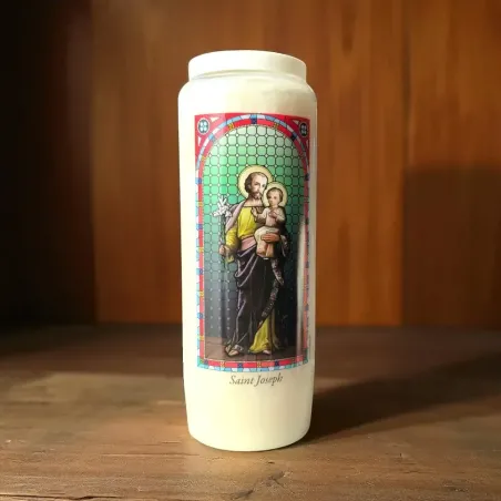 Neuvaine Saint Joseph – Bougie de prière pour la famille