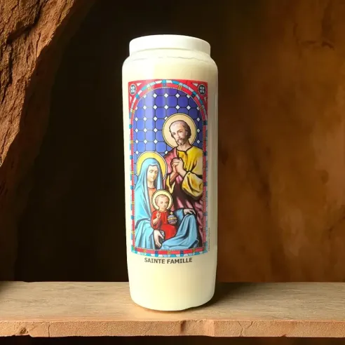 Neuvaine Sainte Famille – Bougie de prière 9 jours