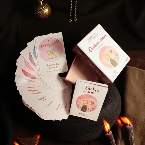 Oracle Le Chakra du Cœur – Isabelle Cerf – Guérison et Guidance