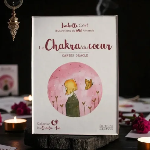 Oracle Le Chakra du Cœur – Isabelle Cerf – Guérison et Guidance