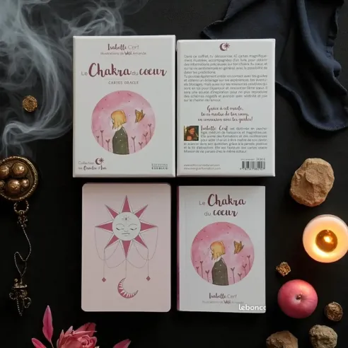 Oracle Le Chakra du Cœur – Isabelle Cerf – Guérison et Guidance