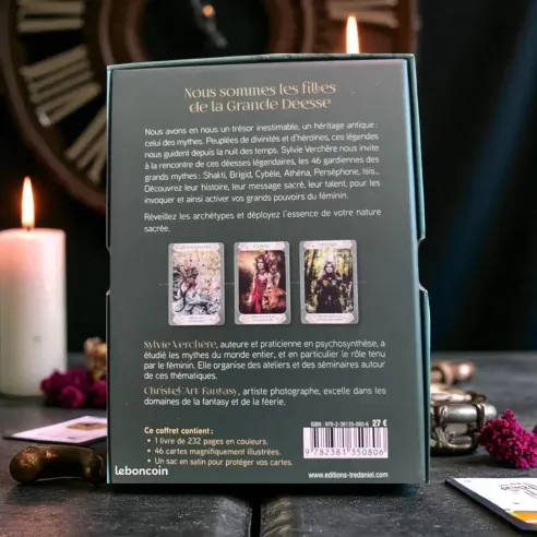 Oracle Gardiennes des Mythes – Sylvie Verchère – Archétypes Féminins