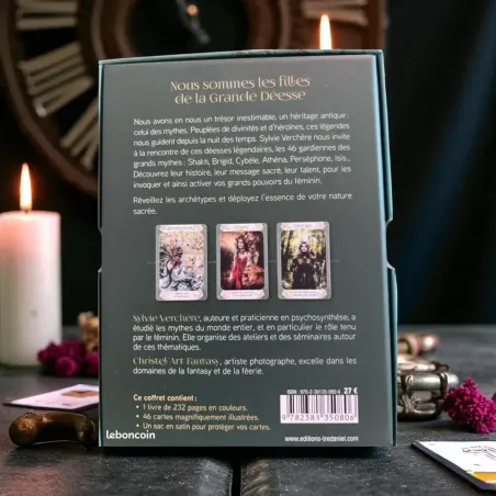 Oracle Gardiennes des Mythes – Sylvie Verchère – Archétypes Féminins