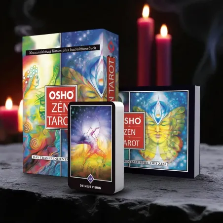 Coffret tarot Osho Zen – Jeu de cartes méditatif pour la pleine conscience
