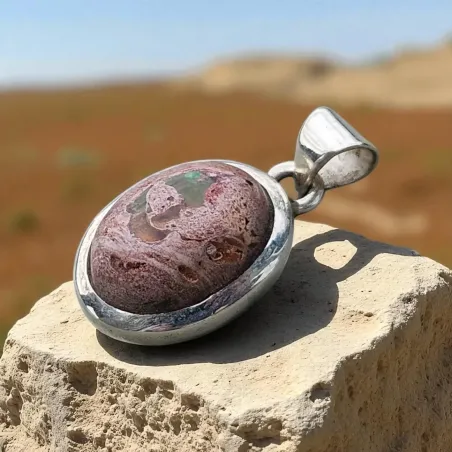 Pendentif Opale de Feu Mexique – Énergie solaire & passion