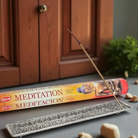 Encens HEM Méditation – Calme, paix et recentrage