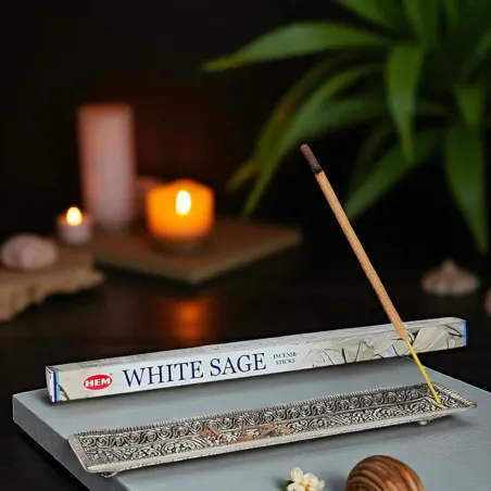 Encens Hem Sauge Blanche – Purification & Rituel 10g