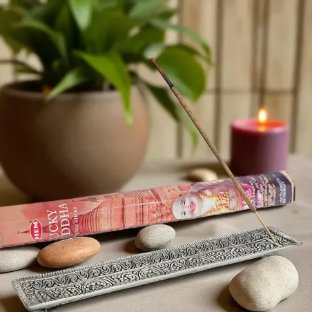 Encens HEM Lucky Buddha – Chance, joie et sagesse