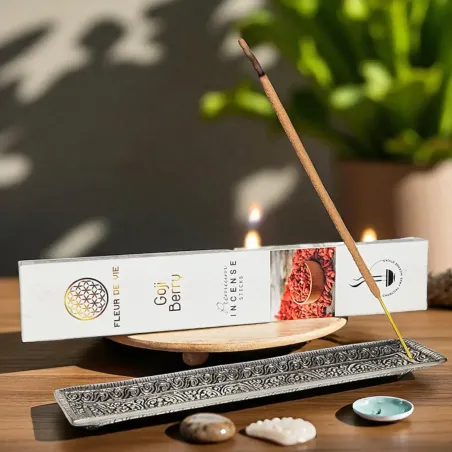Encens Fleur de vie Goji Berry – Énergie & douceur fruitée