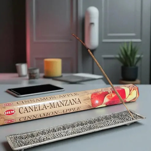 Encens Pomme Cannelle HEM – Douceur & Bien-être