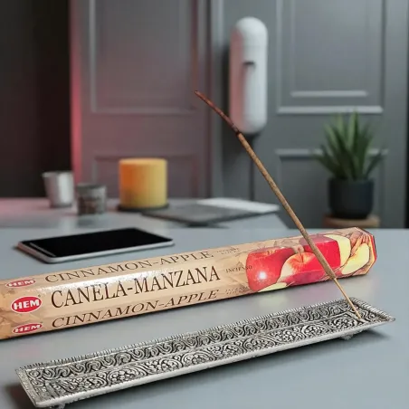 Encens Pomme Cannelle HEM – Douceur & Bien-être
