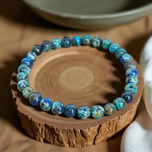 Bracelet Azurite – Vision & Connexion spirituelle