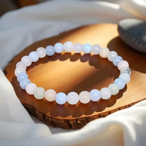 Bracelet en Béryl – Douceur et Harmonie subtile