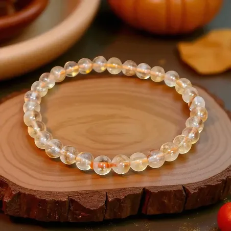 Bracelet en Citrine – Joie & Abondance intérieure