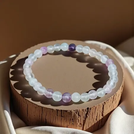 Bracelet fluorite – Pierre naturelle