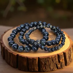 Bracelet Œil de Faucon – vision claire et protection