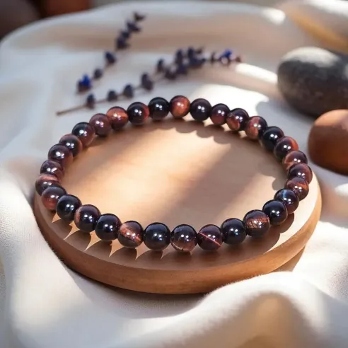 Bracelet œil de taureau – courage et énergie