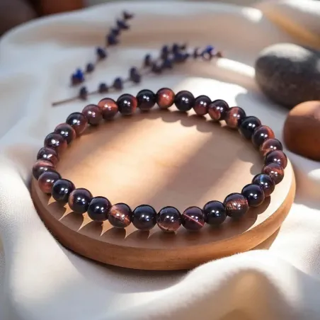 Bracelet œil de taureau – courage et énergie