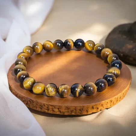 Bracelet Oeil de Tigre – Protection & Confiance en Soi
