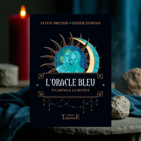 L’Oracle Bleu – Jeu d'oracle de 73 cartes intuitives