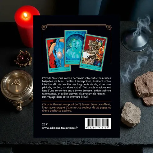 L’Oracle Bleu – Jeu d'oracle de 73 cartes intuitives