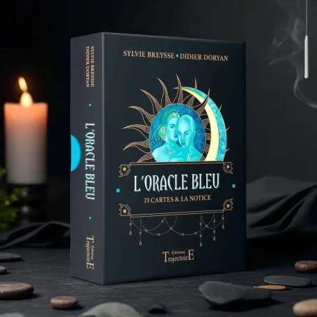 L’Oracle Bleu – Jeu d'oracle de 73 cartes intuitives