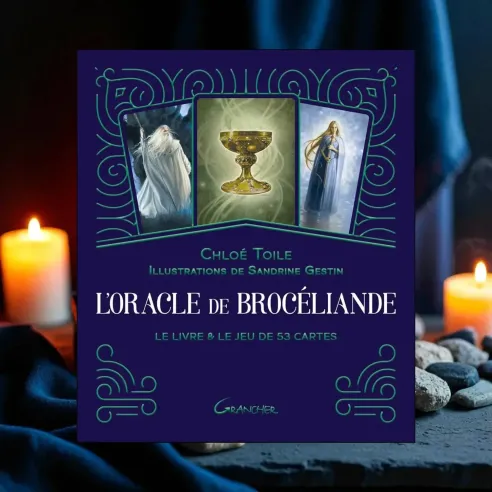 L'Oracle de Brocéliande – Coffret cartes & livre celtique