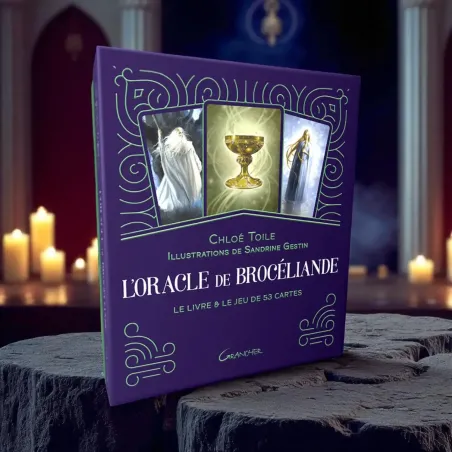 L'Oracle de Brocéliande – Coffret cartes & livre celtique