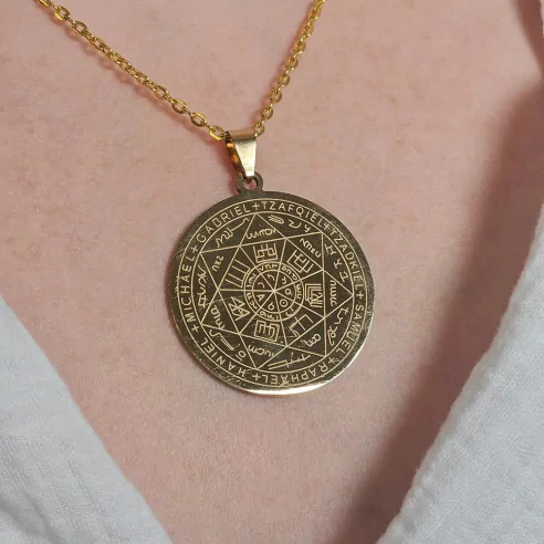 Talisman 7 Archanges Laiton - protection divine