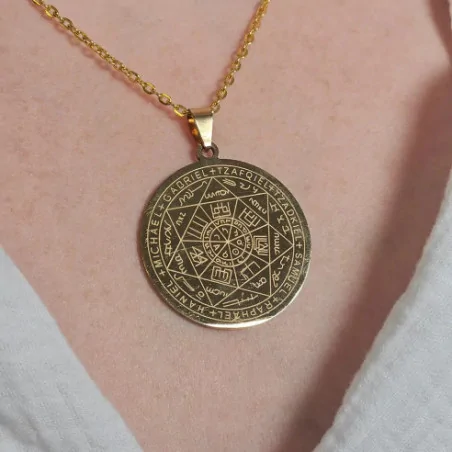 Talisman 7 Archanges Laiton - protection divine