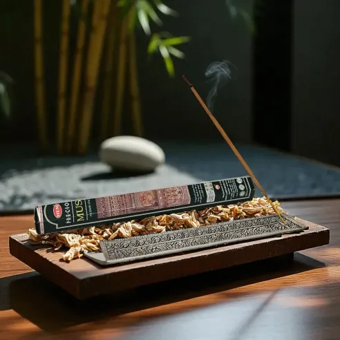 Encens HEM Musc – Enracinement, chaleur et purification