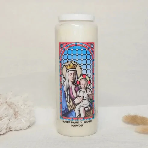 Neuvaine Notre-Dame du Grand Pouvoir – Bougie de prière