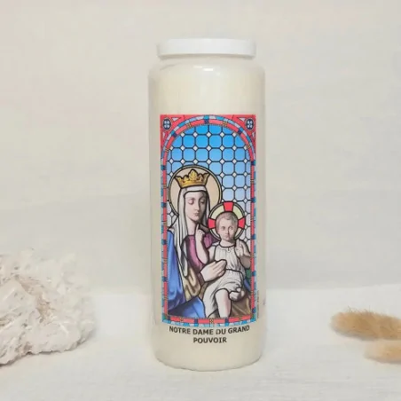 Neuvaine Notre-Dame du Grand Pouvoir – Bougie de prière