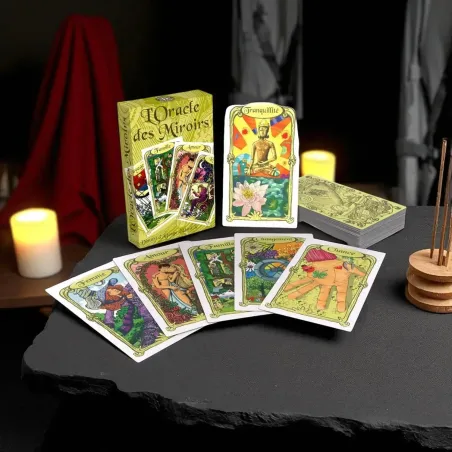 Oracle des Miroirs – Jeu 53 cartes – Divination intuitive