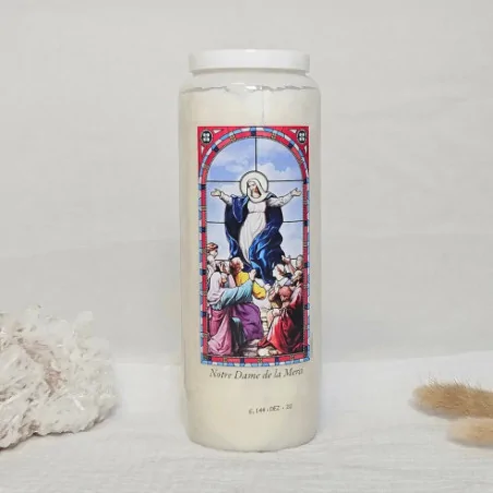Neuvaine Notre-Dame de la Merci – Bougie de prière 9 jours