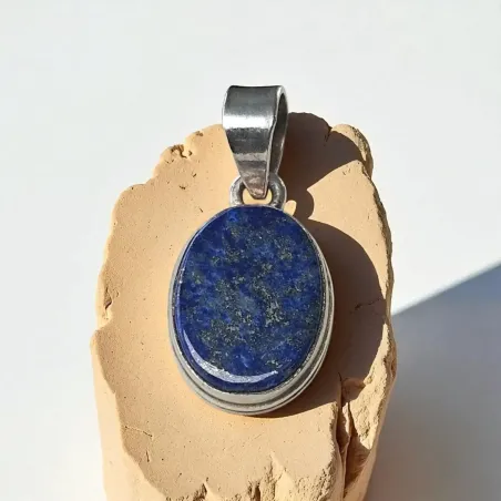 Pendentif Lapis-Lazuli Argent – sagesse et intuition claire