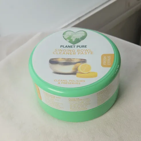 Pâte nettoyante bol chantant – Soin bio aux agrumes naturels