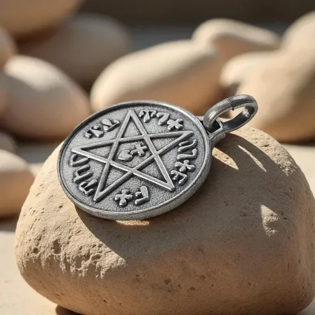 Pendentif Sceau Salomon – talisman spirituel & protection